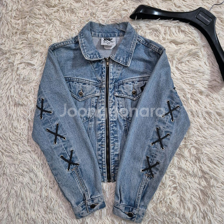 Parasuco 파라수코 빈티지 크롭 데님자켓--0