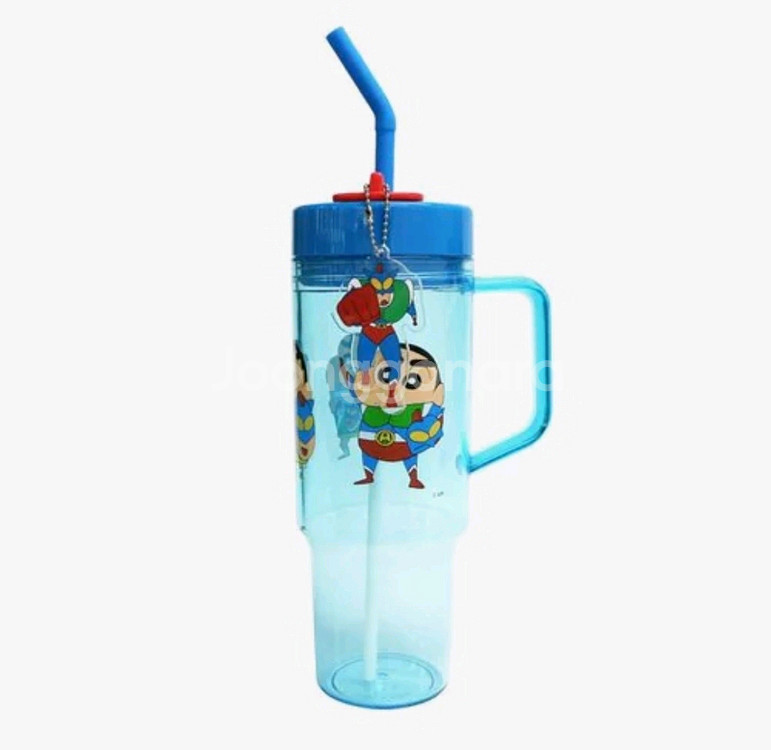 크레용신짱 캐릭터 텀블러1개 새것--2