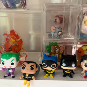 DC 캐릭터 피규어 컬렉션 세트 킨더조이피규어