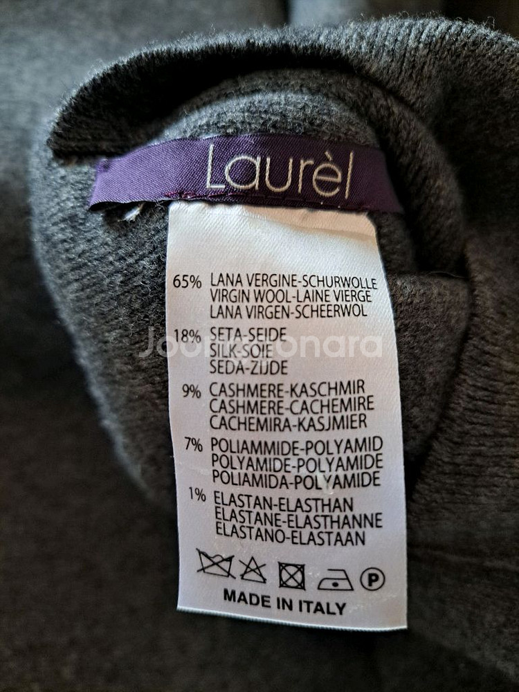 라우렐 울실크 코트 이태리 수입품--7