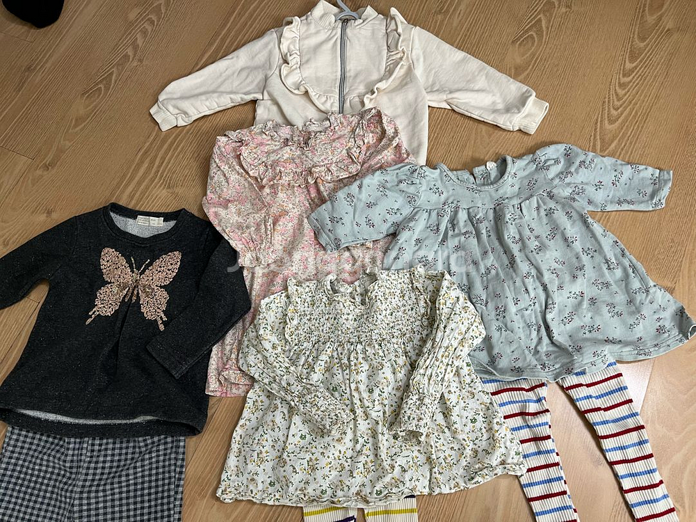 자라, 압소바, 아이러브제이 등 100사이즈추천 여아옷 일괄--2