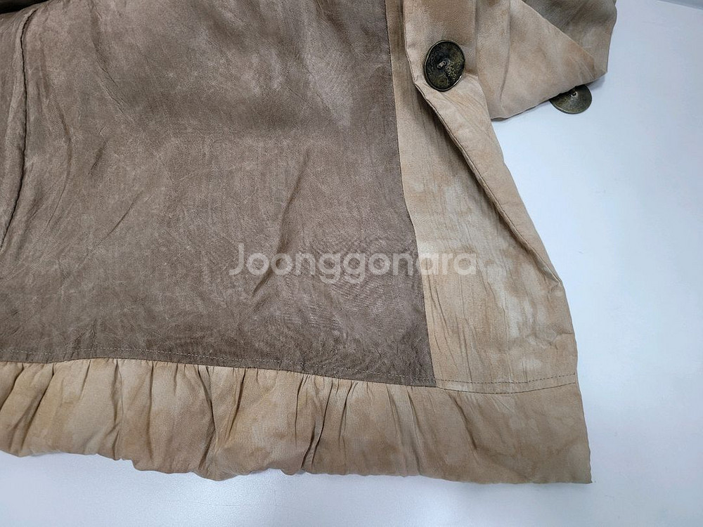 이진옥 천연염색공방 천연염색 자켓 코트 / 여 66 (91-96-160)--6