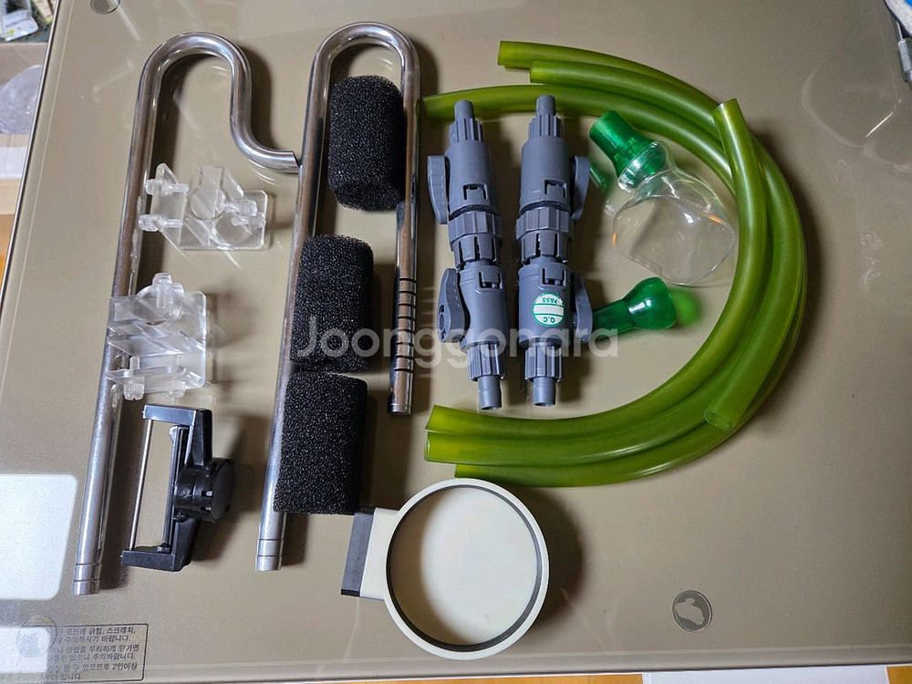 어항 새우용품 입출수관 세트 등등--0