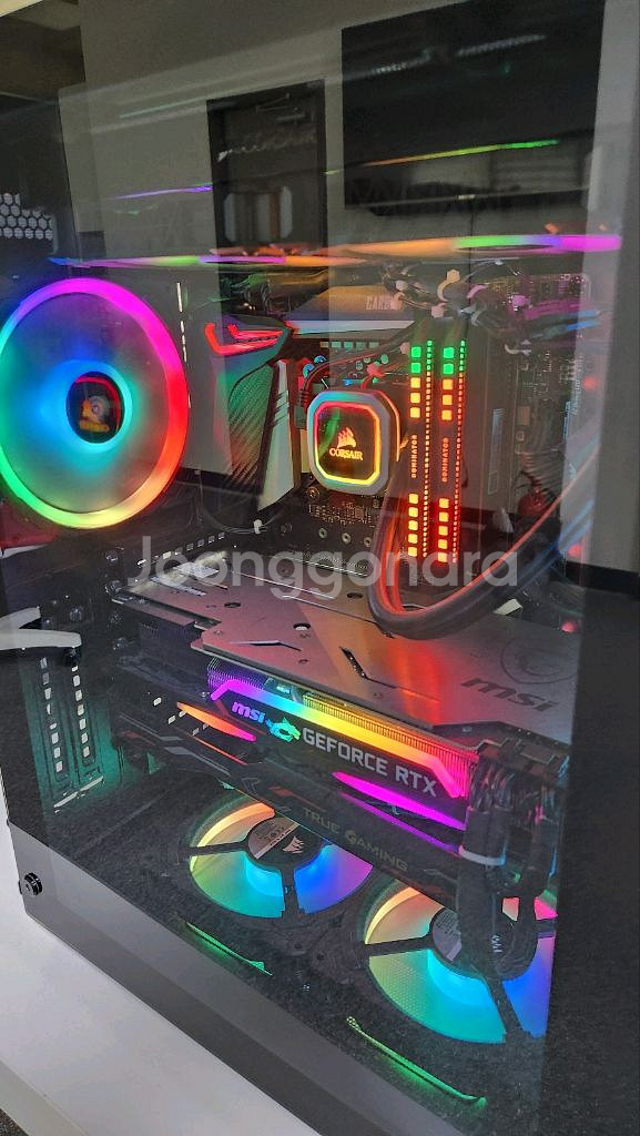 고성능 게이밍 데스크탑 본체 판매합니다 i7-9700k, rtx2080, 32gb--3