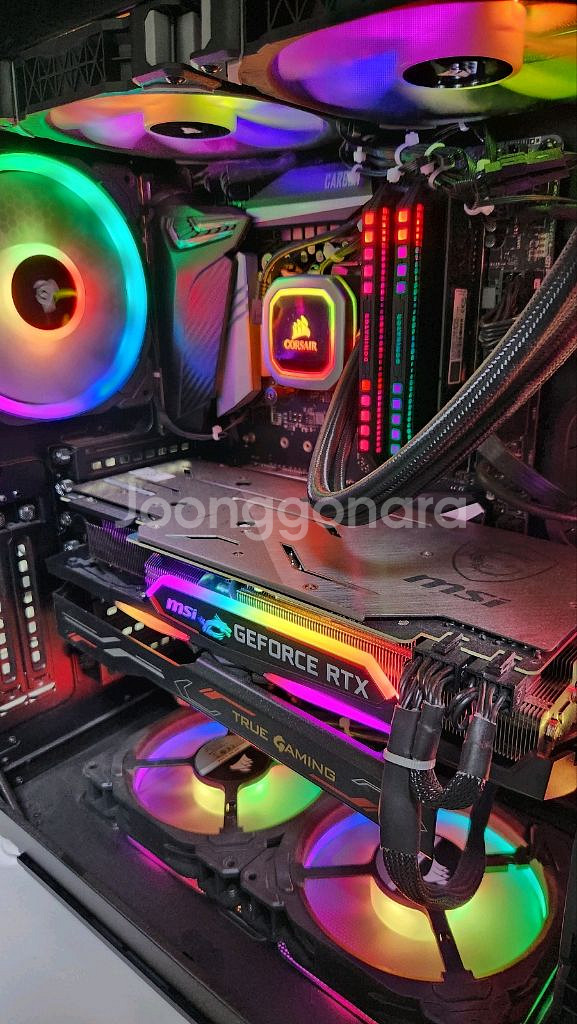 고성능 게이밍 데스크탑 본체 판매합니다 i7-9700k, rtx2080, 32gb--2