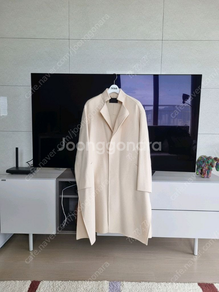 미샤 양모 캐시미어 코트--0