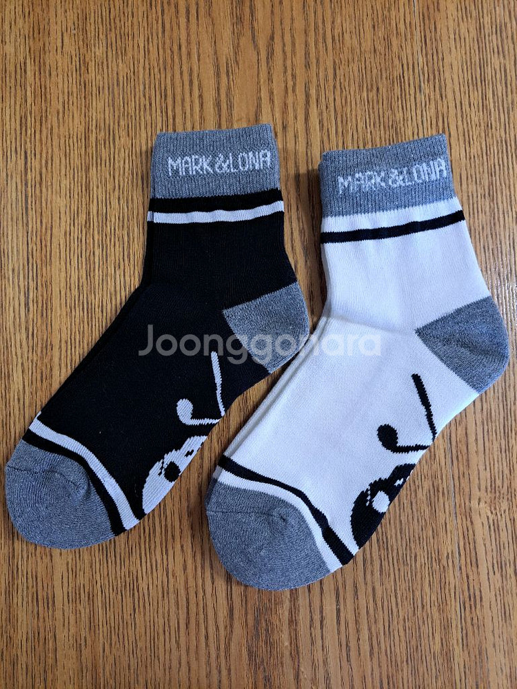 마크앤로나 여성 골프 양말 2켤레 세트--0