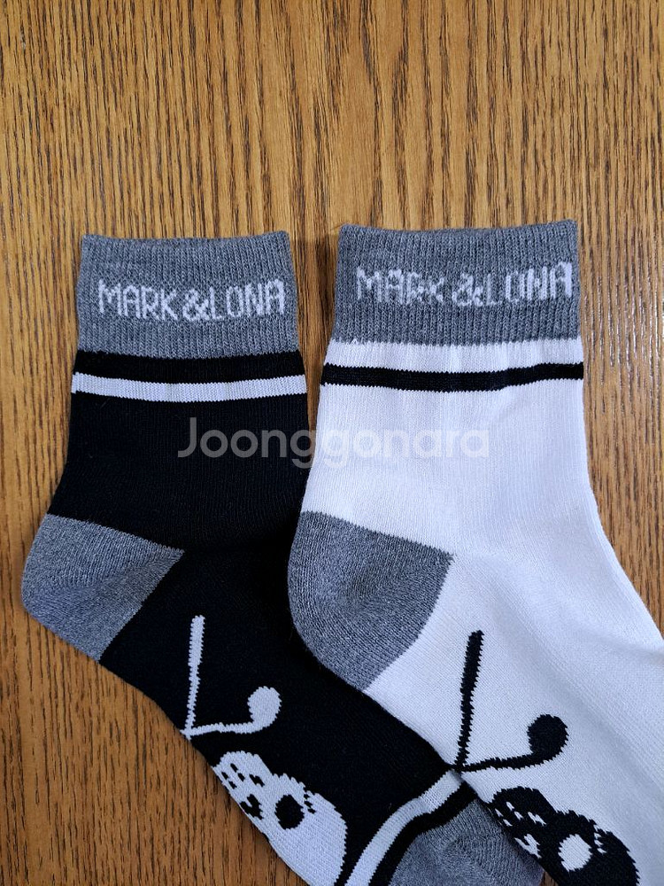 마크앤로나 여성 골프 양말 2켤레 세트--2