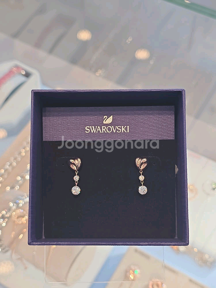 ( 새상품) 스와로브스키 귀걸이--3