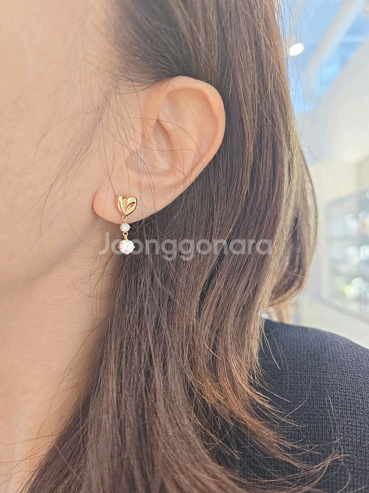 ( 새상품) 스와로브스키 귀걸이--7