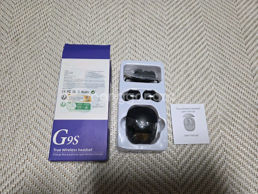 g9s 블루투스 이어폰(새상품)--2