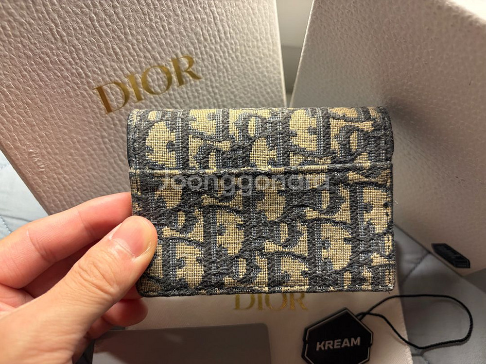 디올 오블리크 카드홀더--1