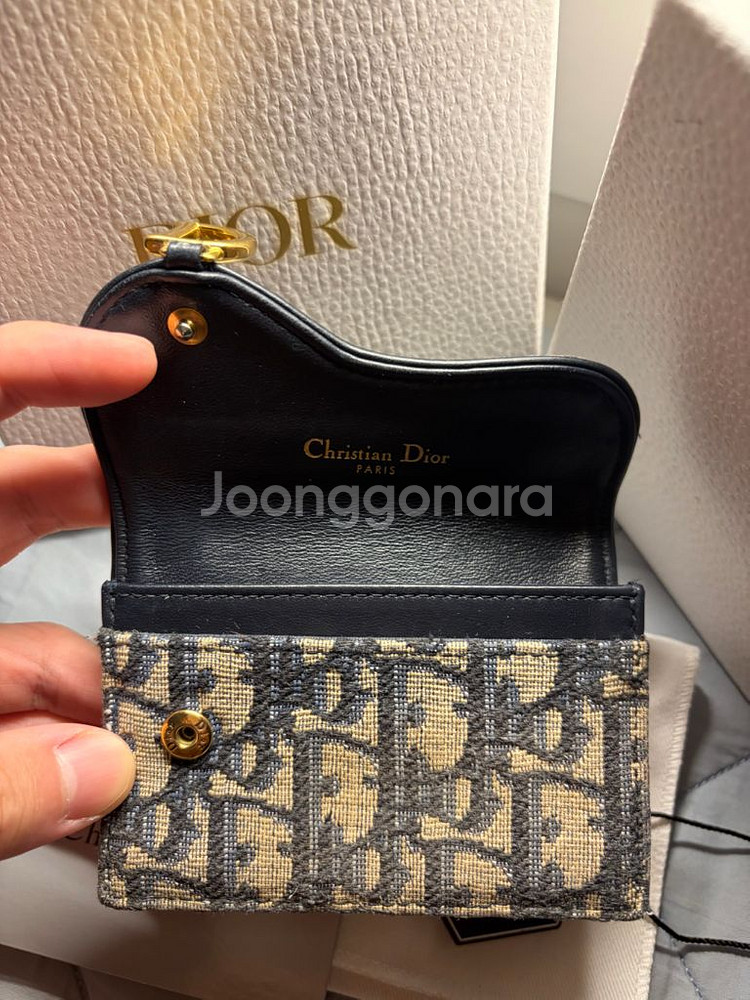 디올 오블리크 카드홀더--2