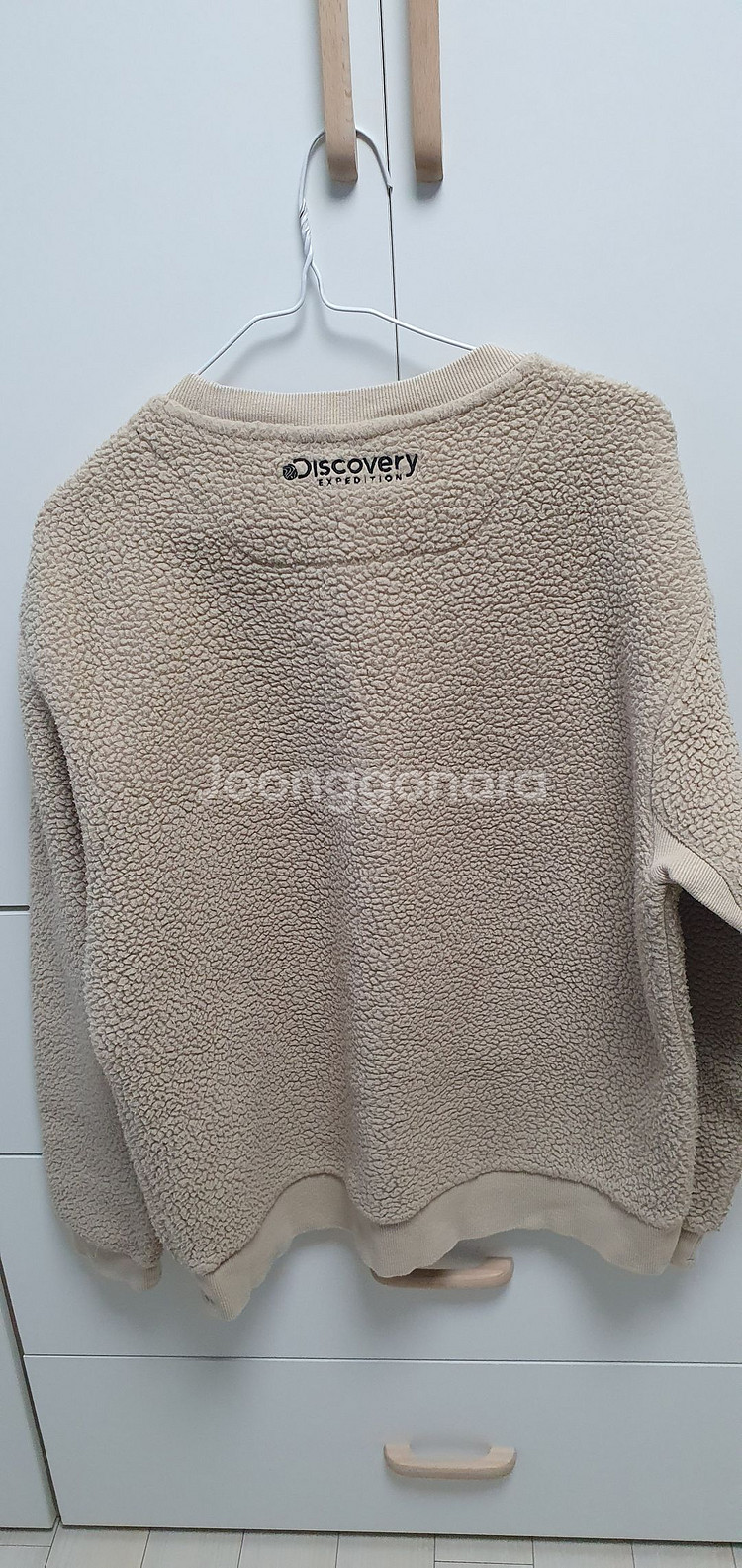 디스커버리 DXMT79061 와펜포인트 후리스 맨투맨 판매--1