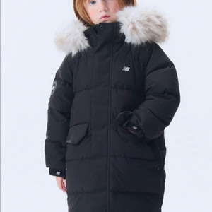 새상품) 뉴발란스키즈 뉴키모 벌키 롱 다운 구스 패딩 140