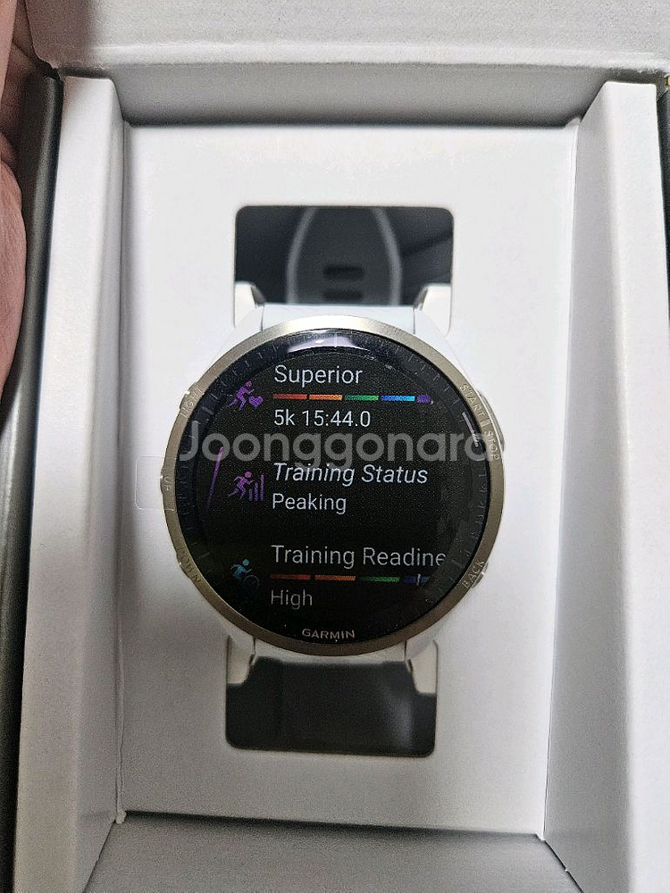 가민 포러너 965 화이트--2