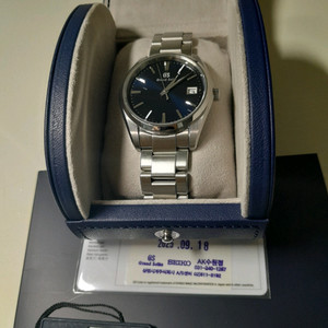 그랜드세이코 SBGP013 9월스탬프