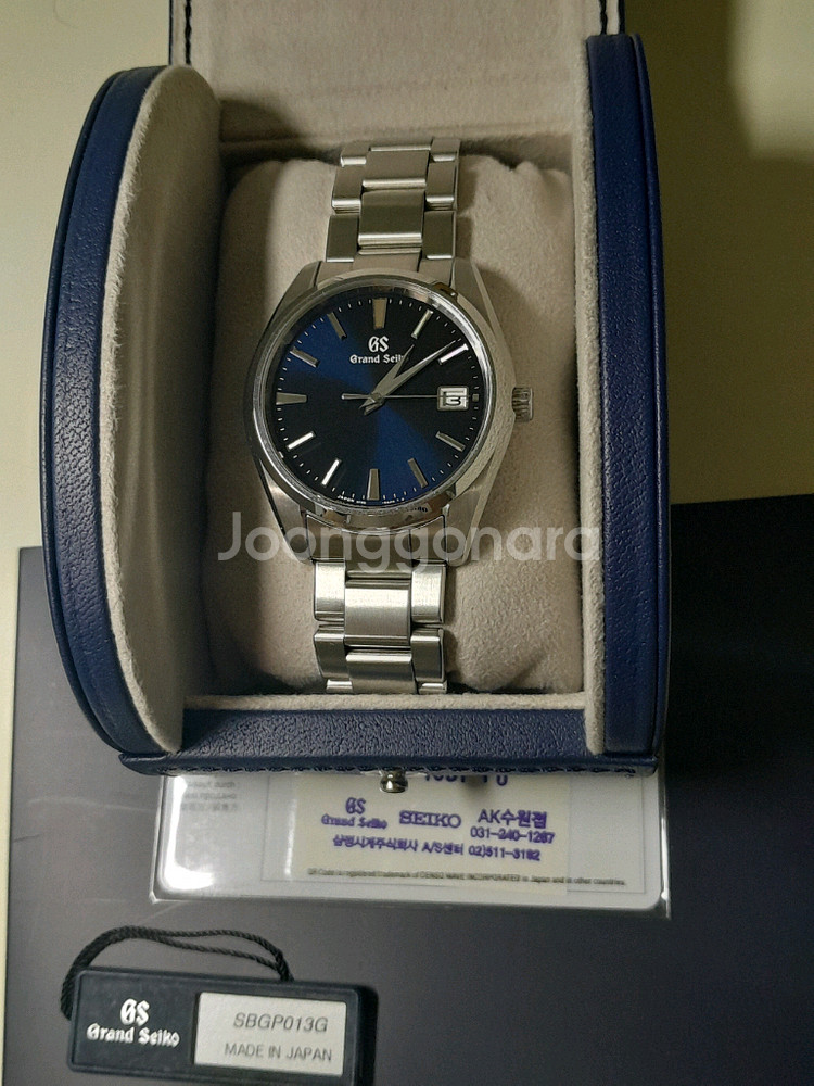 그랜드세이코 SBGP013 9월스탬프--1
