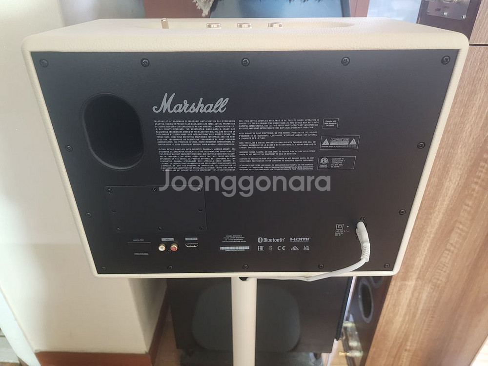 마샬 워번3 크림색+ 스탠드 (Marshall Woburn 3)--3
