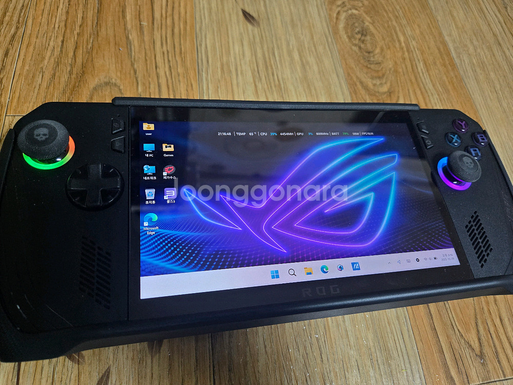 ASUS ROG Ally X 흑갈리 2테라 팝니다--1