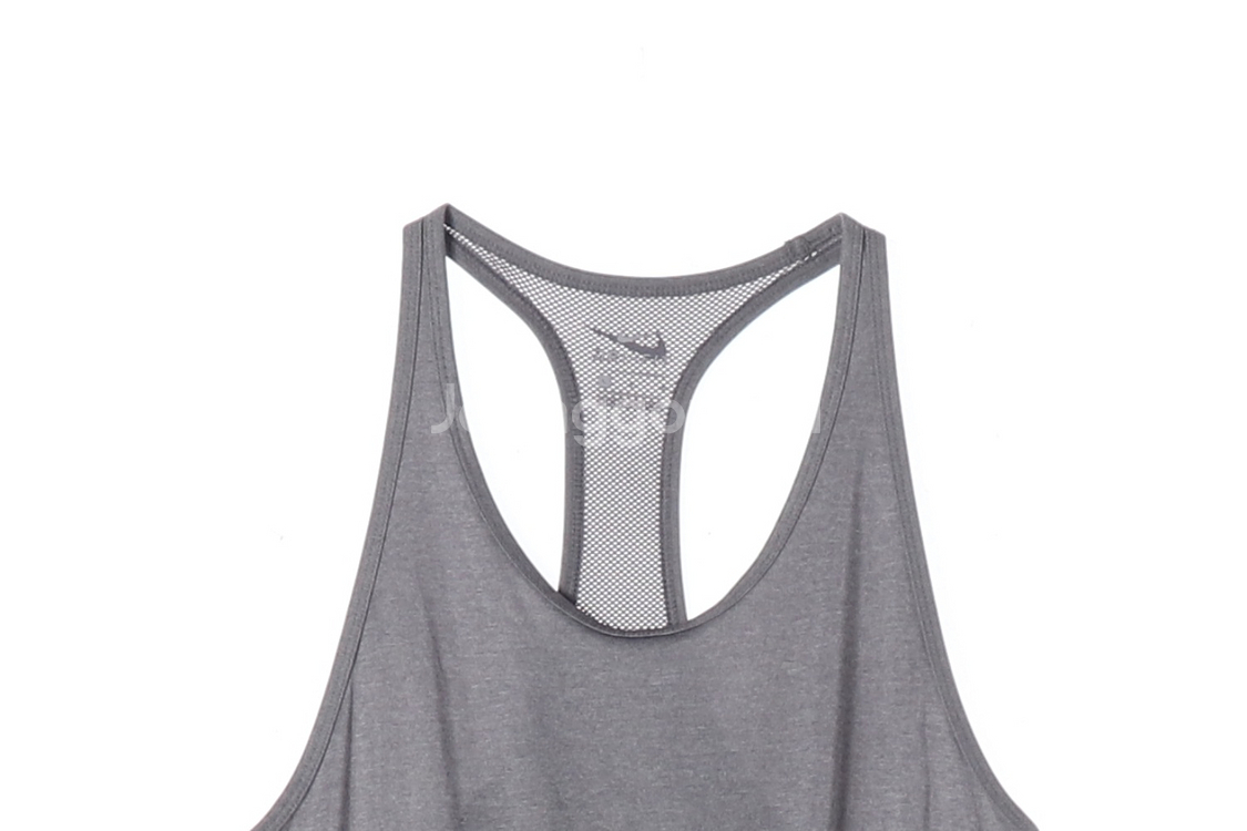 [L]나이키 그레이 드라이핏 메쉬 망고나시 스포츠 나시 탱크탑--1