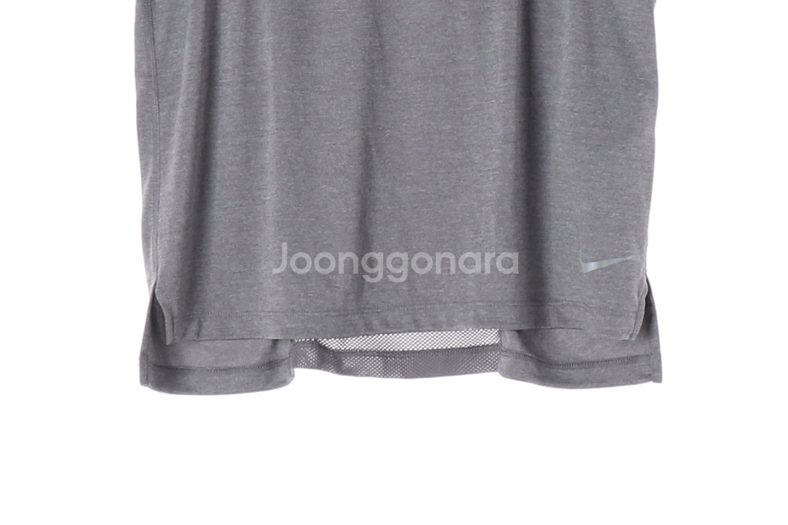 [L]나이키 그레이 드라이핏 메쉬 망고나시 스포츠 나시 탱크탑--3