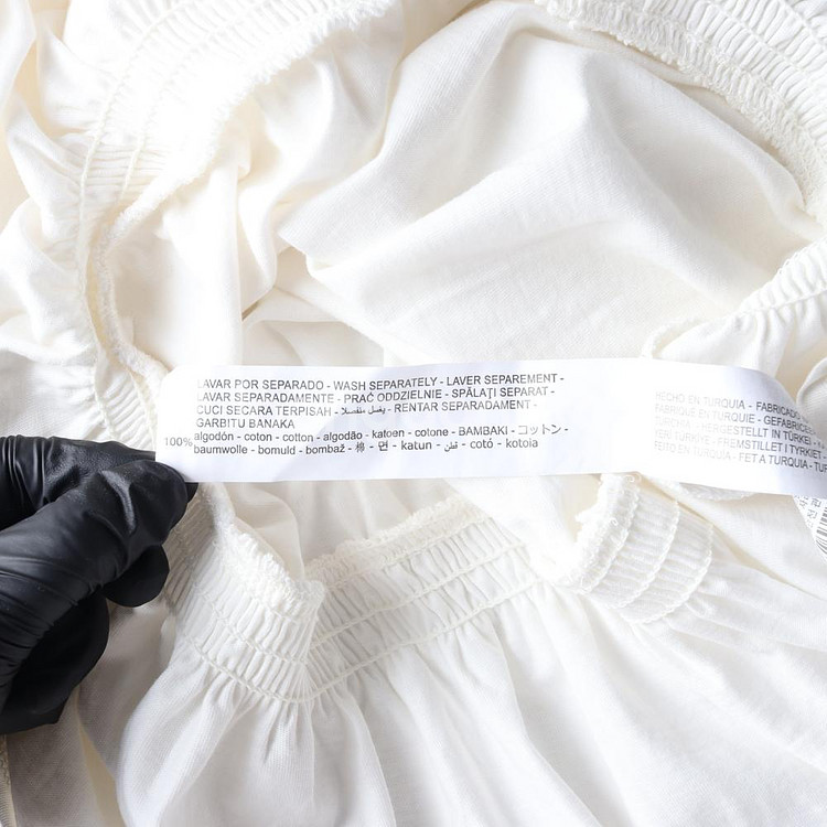 [S]자라 아이보리 터틀넥 긴팔 롱 블라우스--6