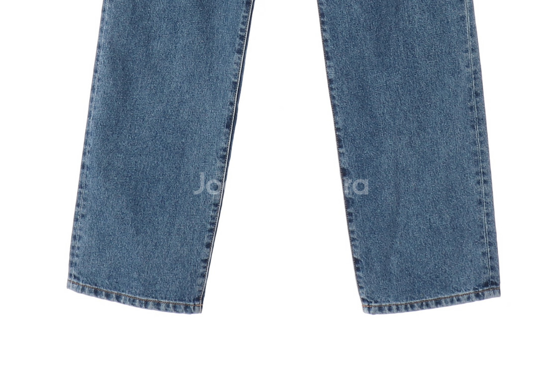 [S]던스트 중청 클래식블루 와이드 데님 진 청바지--3