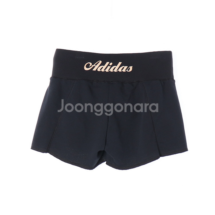 [M]아디다스 블랙 로고 밴딩 쇼츠 반바지 리니지 10C 숏 팬츠--3