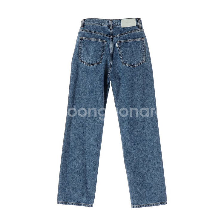 [S]던스트 중청 클래식블루 와이드 데님 진 청바지--4