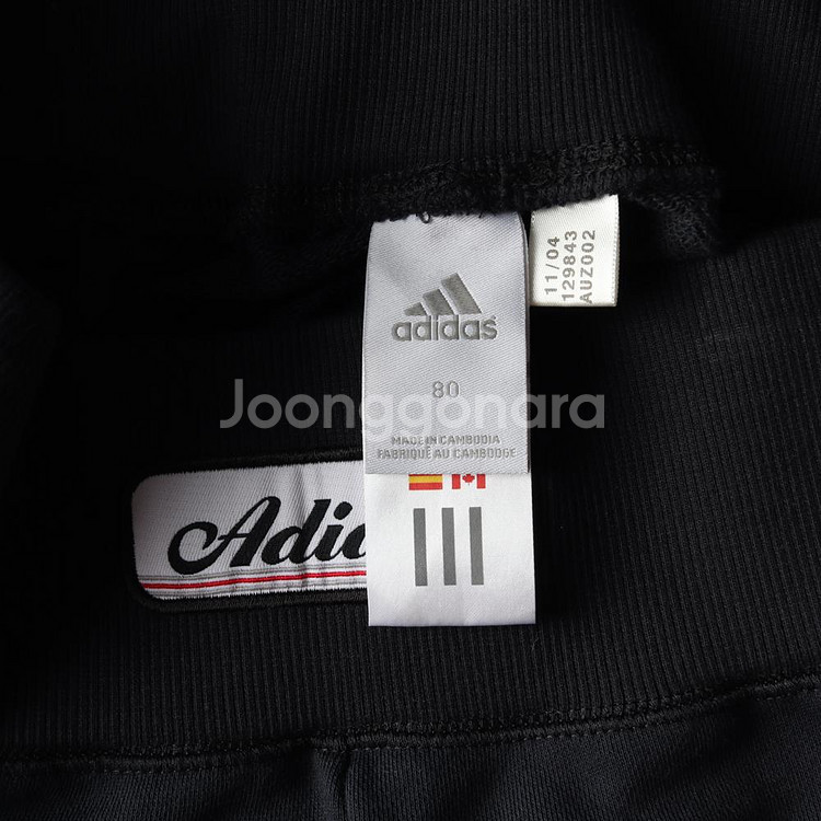 [M]아디다스 블랙 로고 밴딩 쇼츠 반바지 리니지 10C 숏 팬츠--4