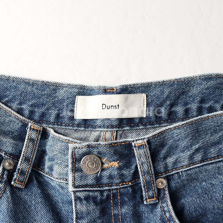 [S]던스트 중청 클래식블루 와이드 데님 진 청바지--5