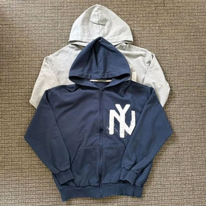 스틸위듀 네이비 후드집업