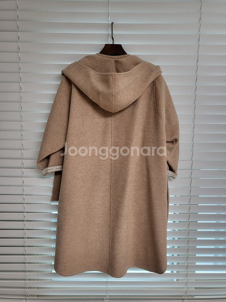 한섬 마인 핸드메이드 후드 코트--6