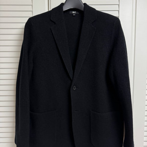 유니클로C 니트자켓 L 블랙