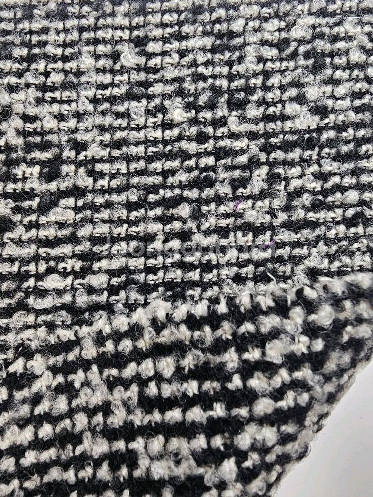 트위드 자켓 소재--2