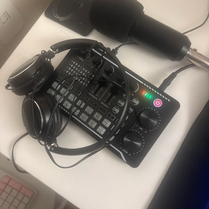 오디오인터페이스 마이크 헤드셋