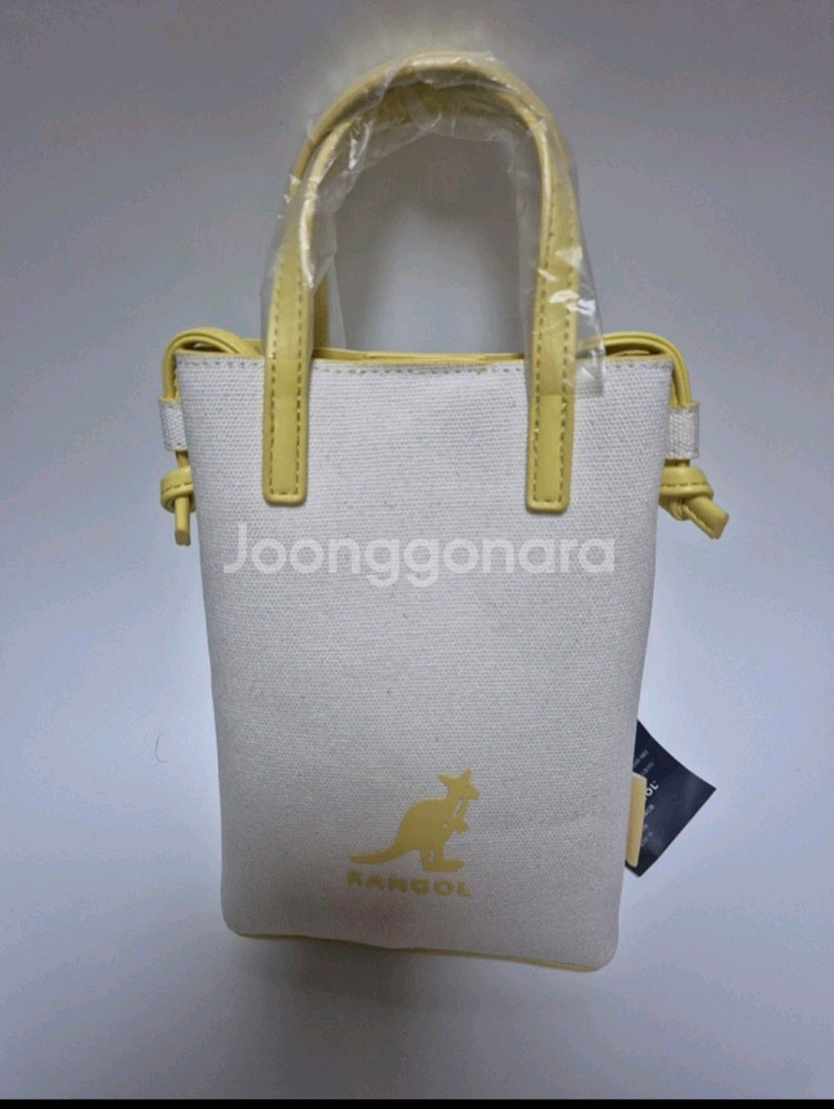 (정품 새상품) 캉골 듀오 캔버스 미니 크로스백--0