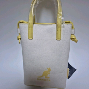 (정품 새상품) 캉골 듀오 캔버스 미니 크로스백