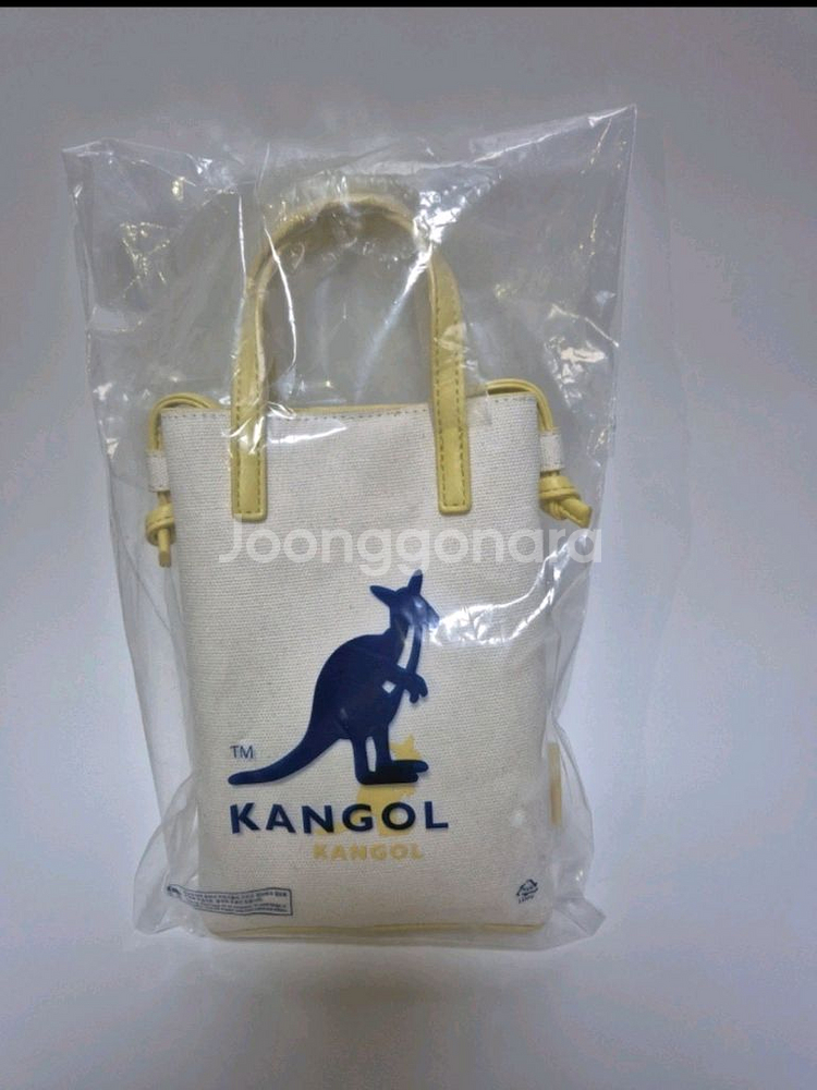 (정품 새상품) 캉골 듀오 캔버스 미니 크로스백--2