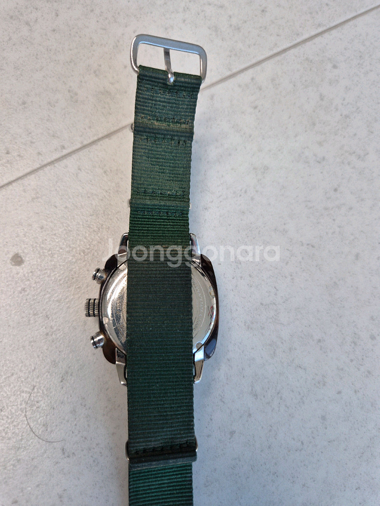 브리스톤 클럽마스터 녹색 시계(크로노), 세이코알바--2