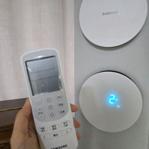 삼성 무풍 에어컨 2in1(스탠드,벽걸이,실외기,실외기거치대) 급처!
