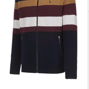 헤지스 집업 니트 자켓 등판구스 골프웨어