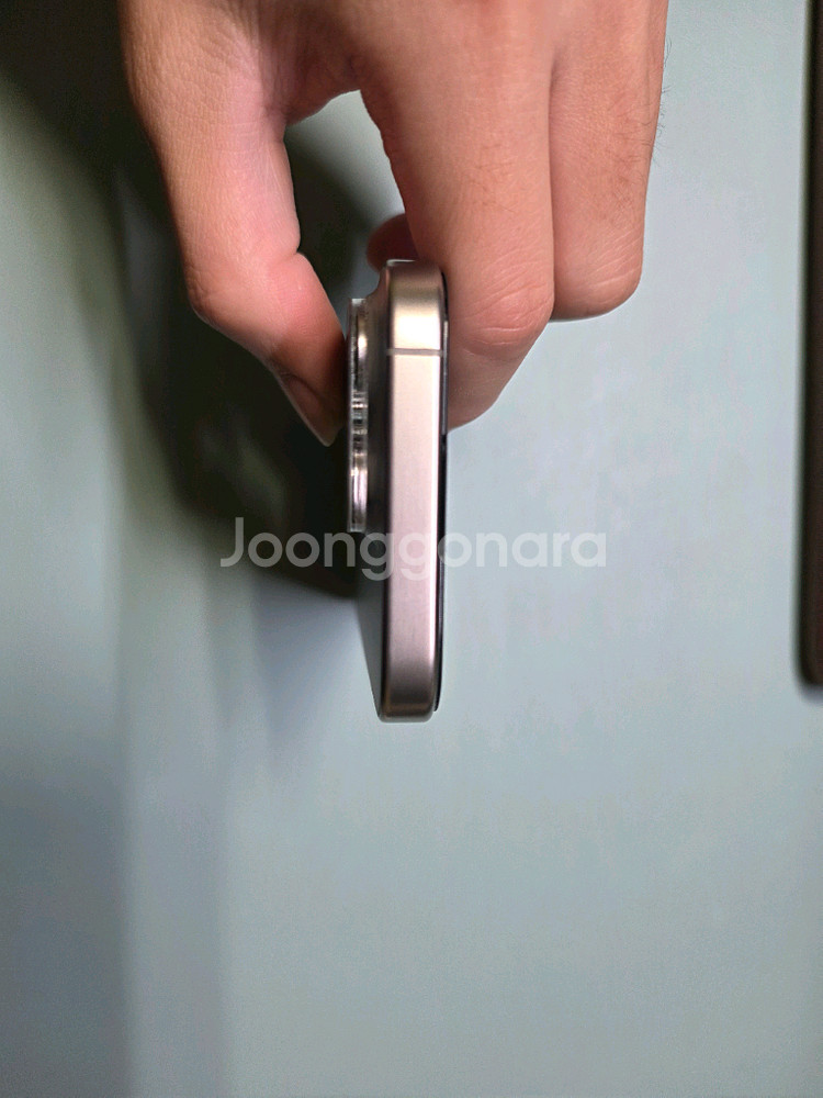 아이폰 15 프로 내추럴 티타늄 256GB--3