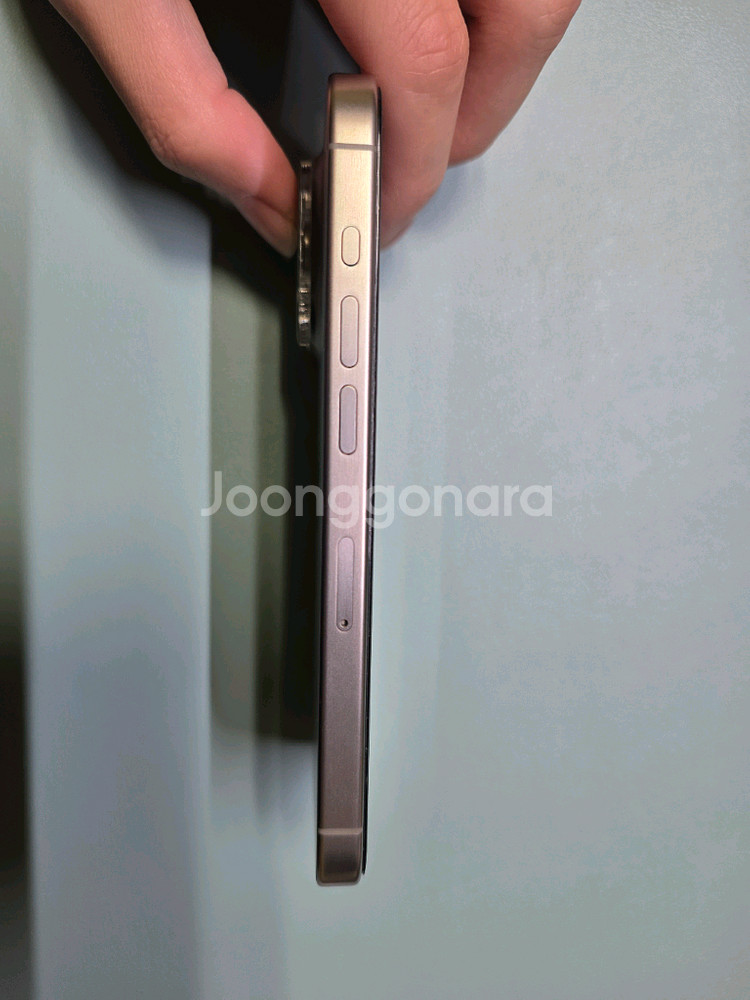 아이폰 15 프로 내추럴 티타늄 256GB--5