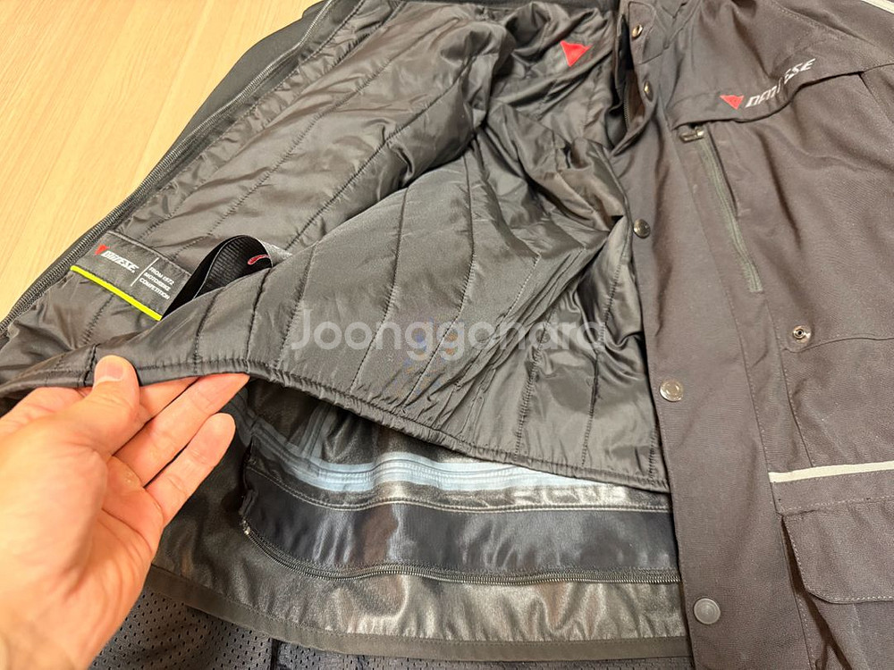 오토바이 겨울자켓 다이네즈 52사이즈--3