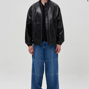 도프제이슨 양가죽 가죽 자켓