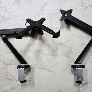 마운트뷰 싱글 모니터암(PRO RGB001) 2개