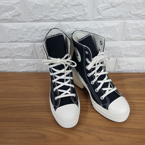 컨버스 하이탑 여성245 (A05347C 디 럭스 힐 블랙