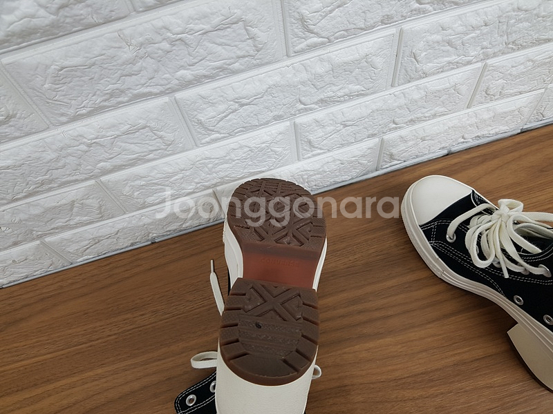 컨버스 하이탑 여성245 (A05347C 디 럭스 힐 블랙--6